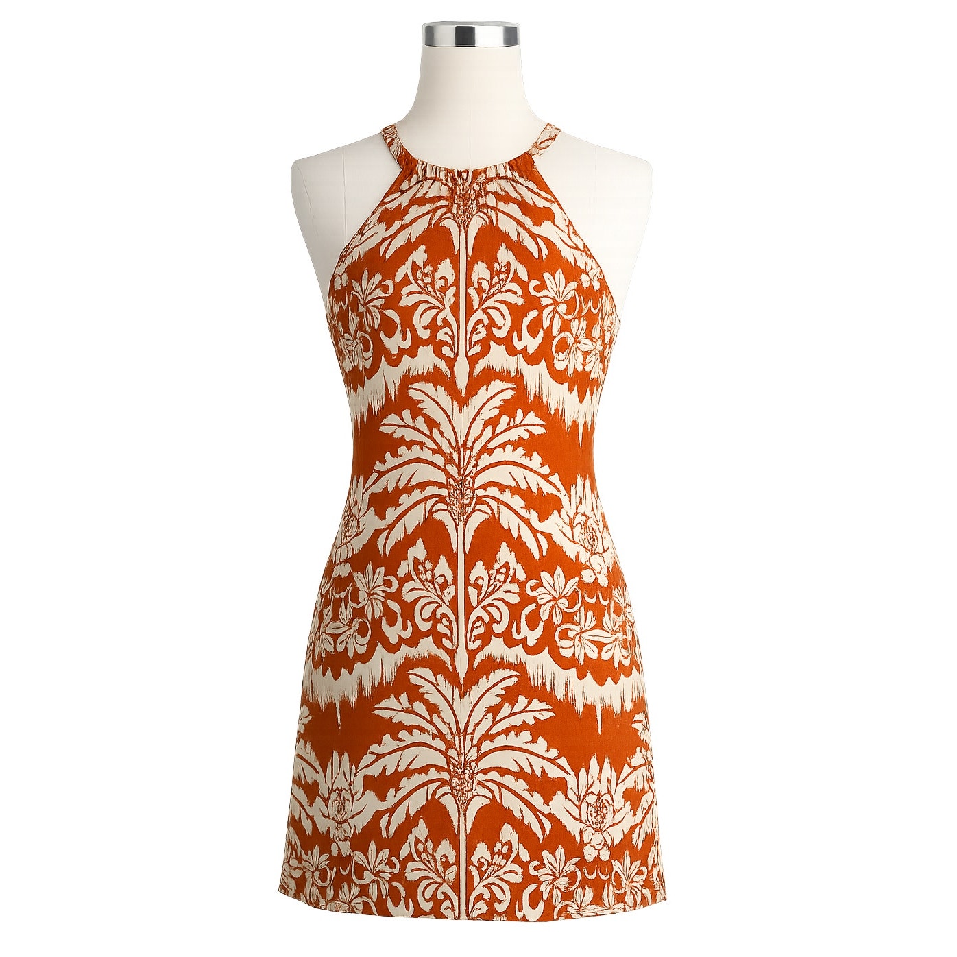 Rachel Zoe Palm Print Linen Blend Tropical Mini Dress - Size S